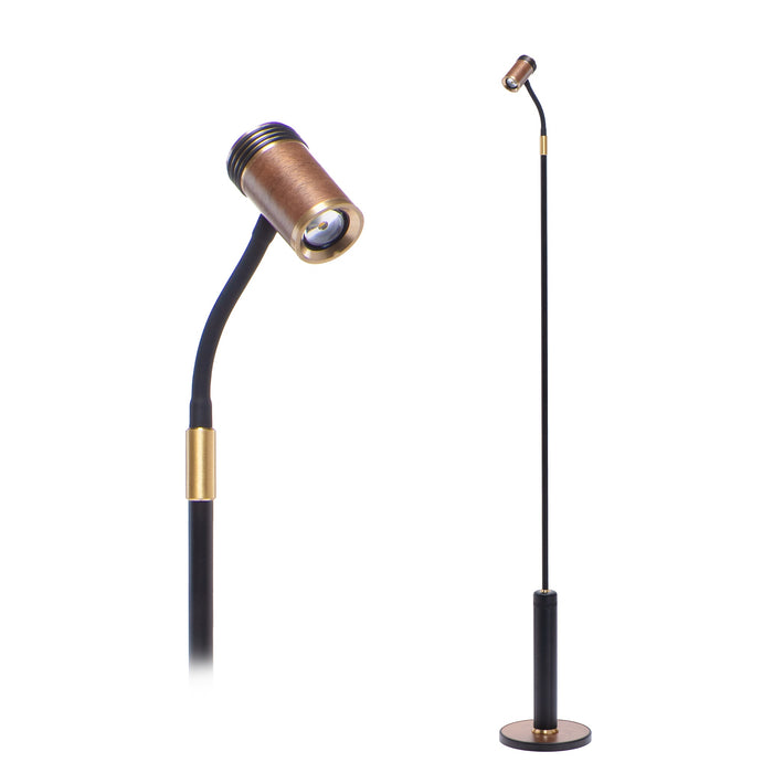 LightBob™ Cordless Go-Anywhere LED Task Light, a versatile wireless task floor lamp in a modern design.