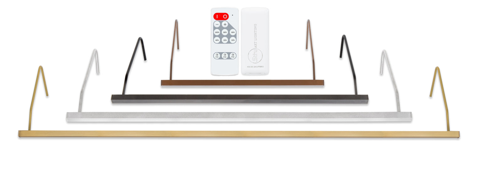 Plug-in Vision Series: Slim Bar Style LED Art Light & Remote