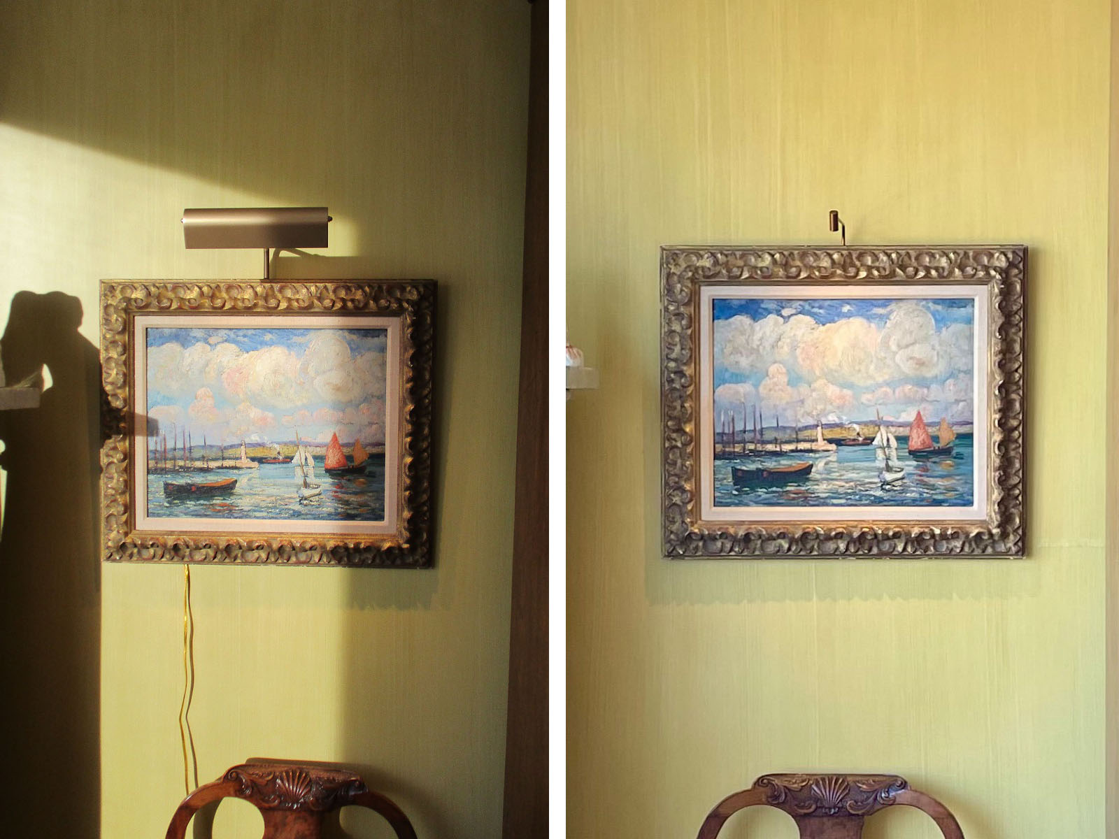 5 Options for How to Conceal Wiring for Picture Lights