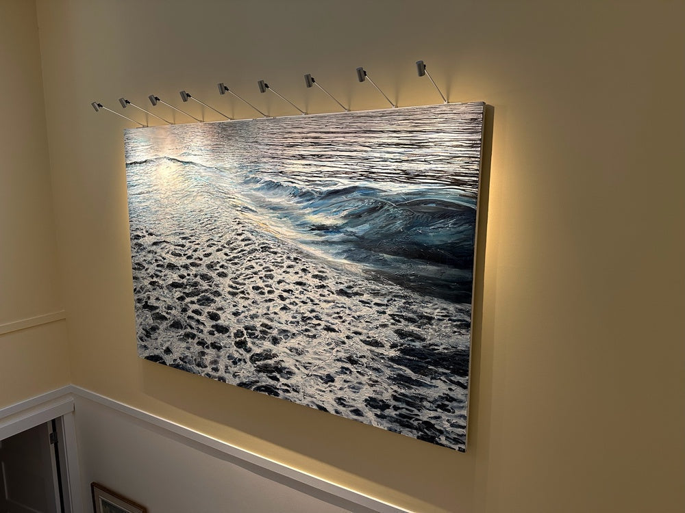 Tips for Lighting Large or Oversized Artwork