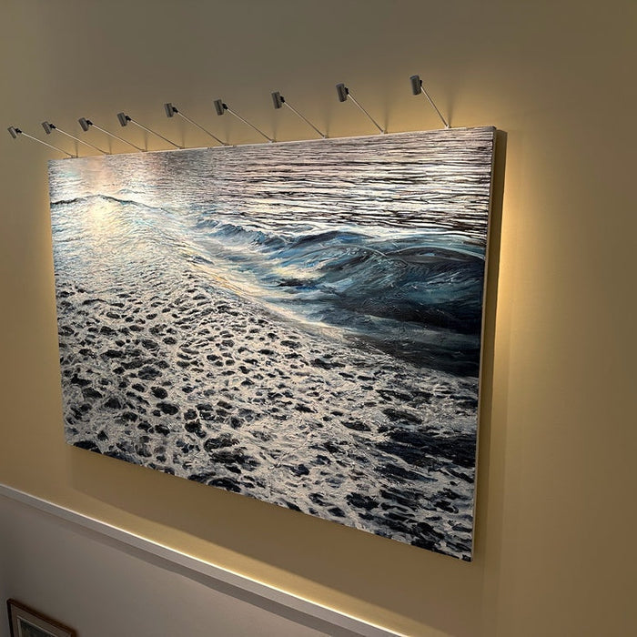 Tips for Lighting Large or Oversized Artwork