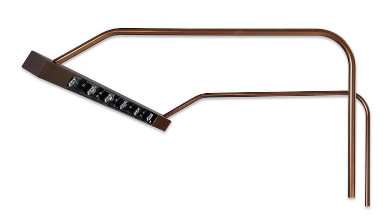 Slim Bar Style LED Art Light - Antique Bronze